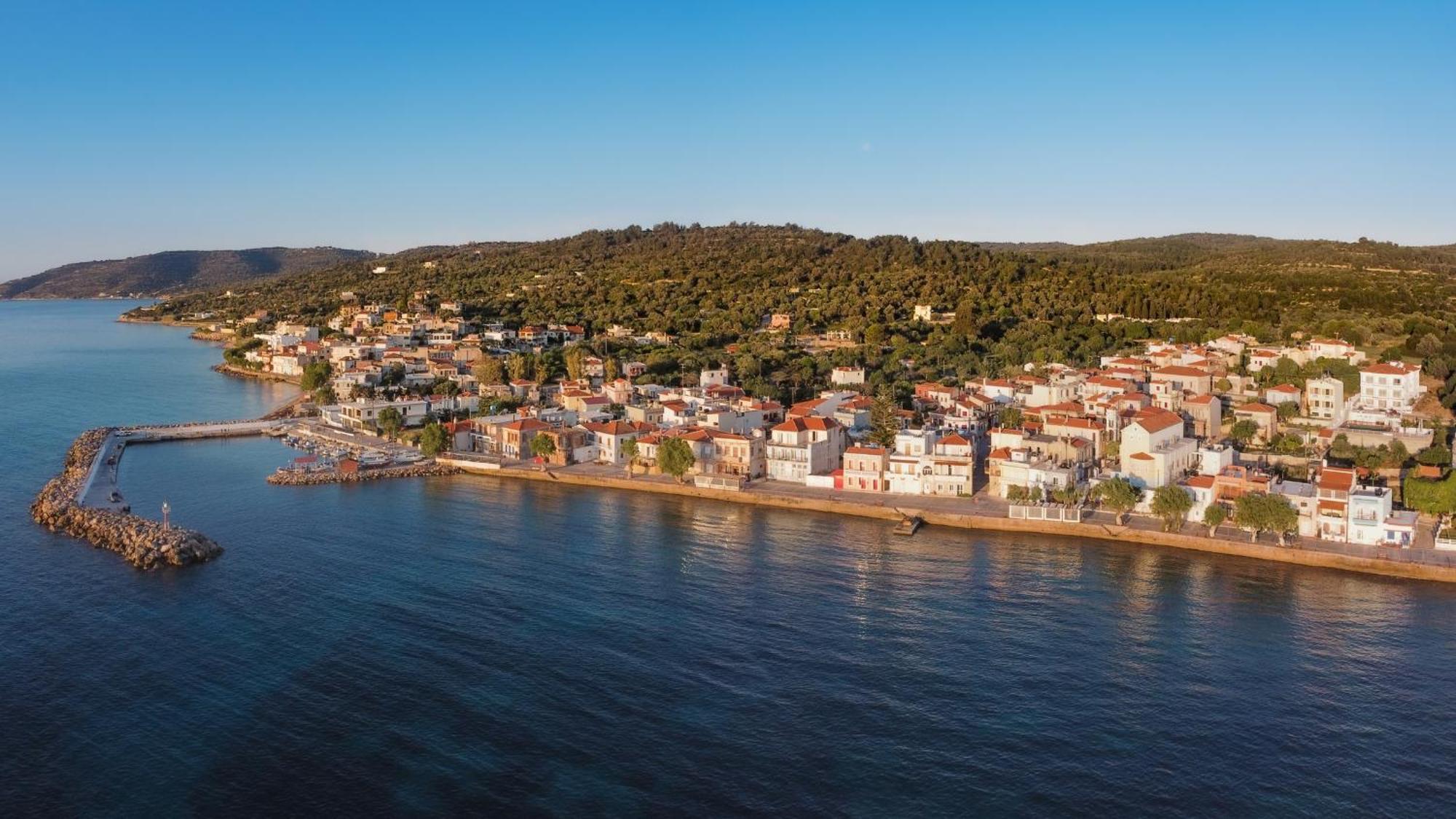 Chios Hotel Katarráktis Dış mekan fotoğraf