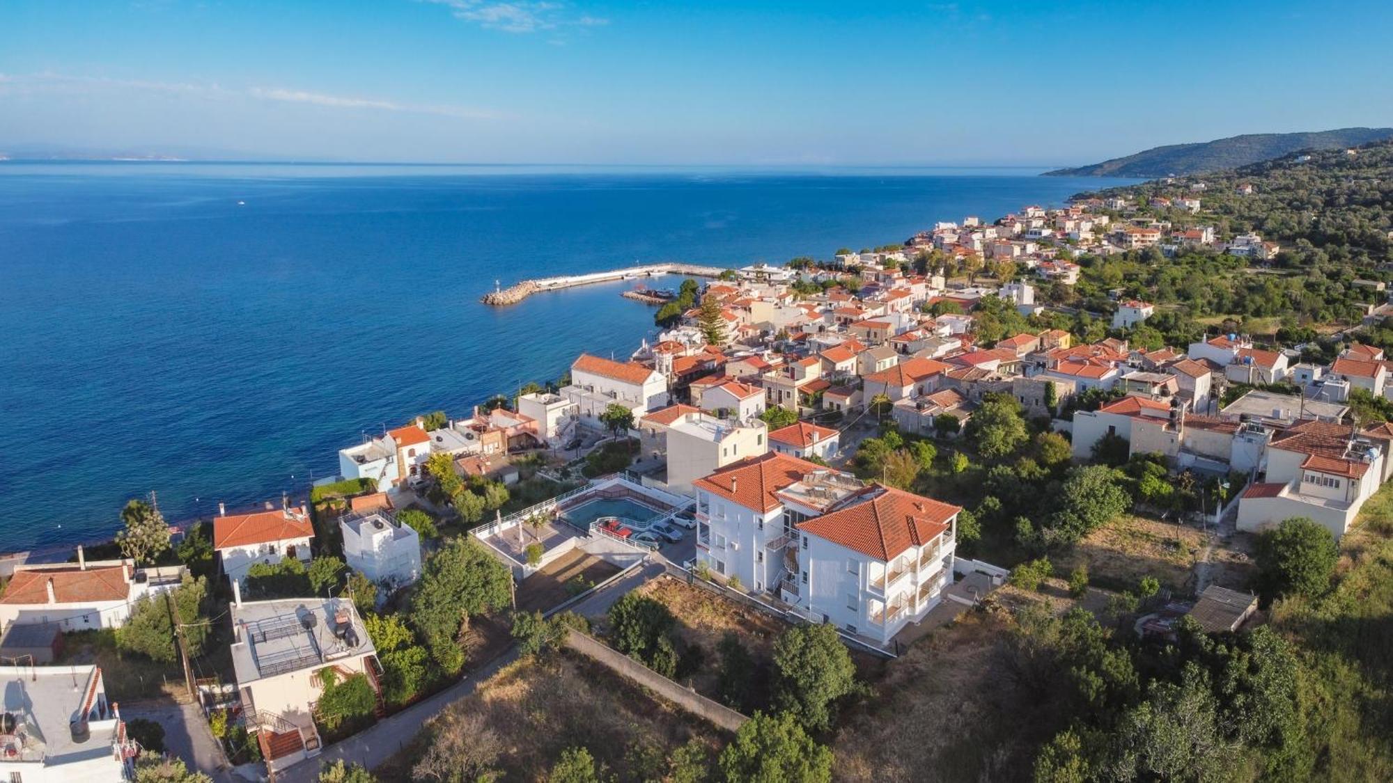Chios Hotel Katarráktis Dış mekan fotoğraf